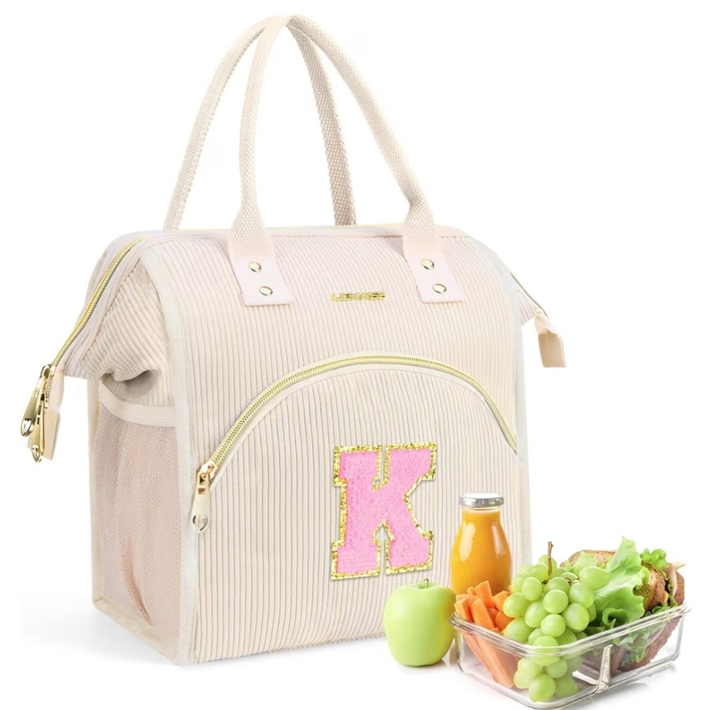 NWT Large K Monogram Lunchbox